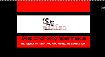 Deep conditioning hair masque