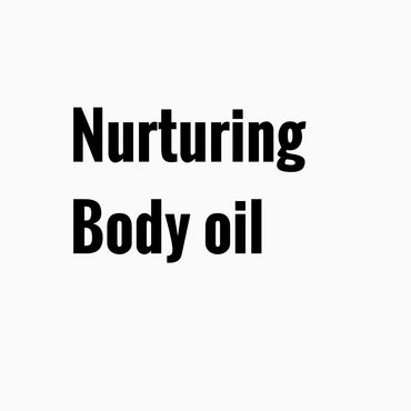 Nurturing body oil