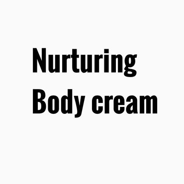 Nurturing body cream
